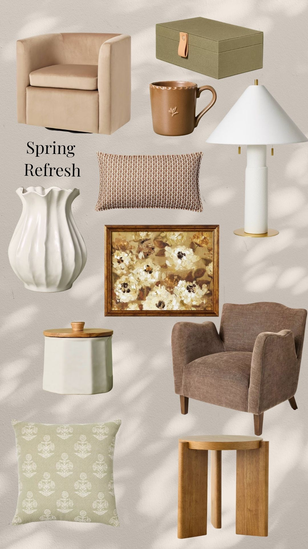 target home
studio mcgee x threshold
new arrivals for spring home decor
 throw pillows
Vase
Living chairs
Lighting
Lamp 
Target 
Spring refresh 

#LTKSaleAlert #LTKHome #LTKSeasonal