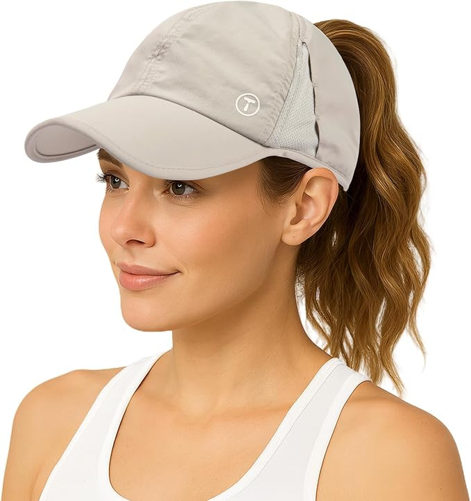 TOP-EX UPF 50+ Cooling High Ponytail Baseball Cap for Women | Amazon (US)