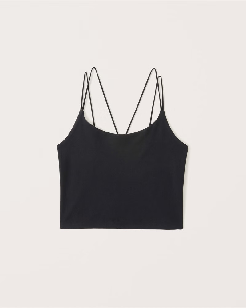 Contour Strappy-Back Tank | Abercrombie & Fitch (US)