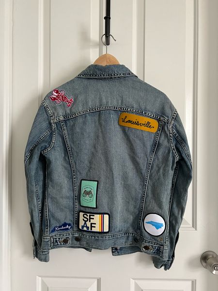 Patch jacket is coming along nicely!

#LTKSpringSale #LTKtravel #LTKSeasonal