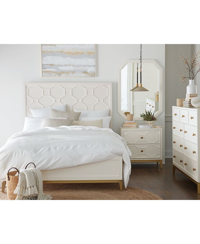 Rachael Ray Chelsea Bedroom Furniture 3-Pc. Set (Queen Bed, Nightstand & Dresser) | Macys (US)