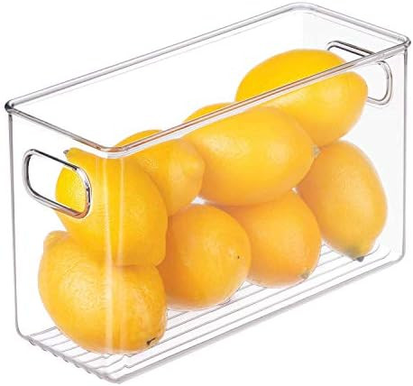 iDesign BPA-Free Plastic Deep Kitchen Storage Bin with Handles, Large,71630 | Amazon (US)