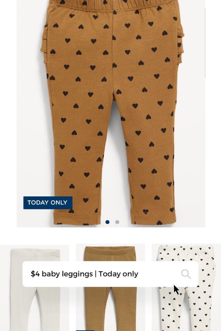 $4 baby leggings 

#LTKSeasonal #LTKunder50 #LTKbaby