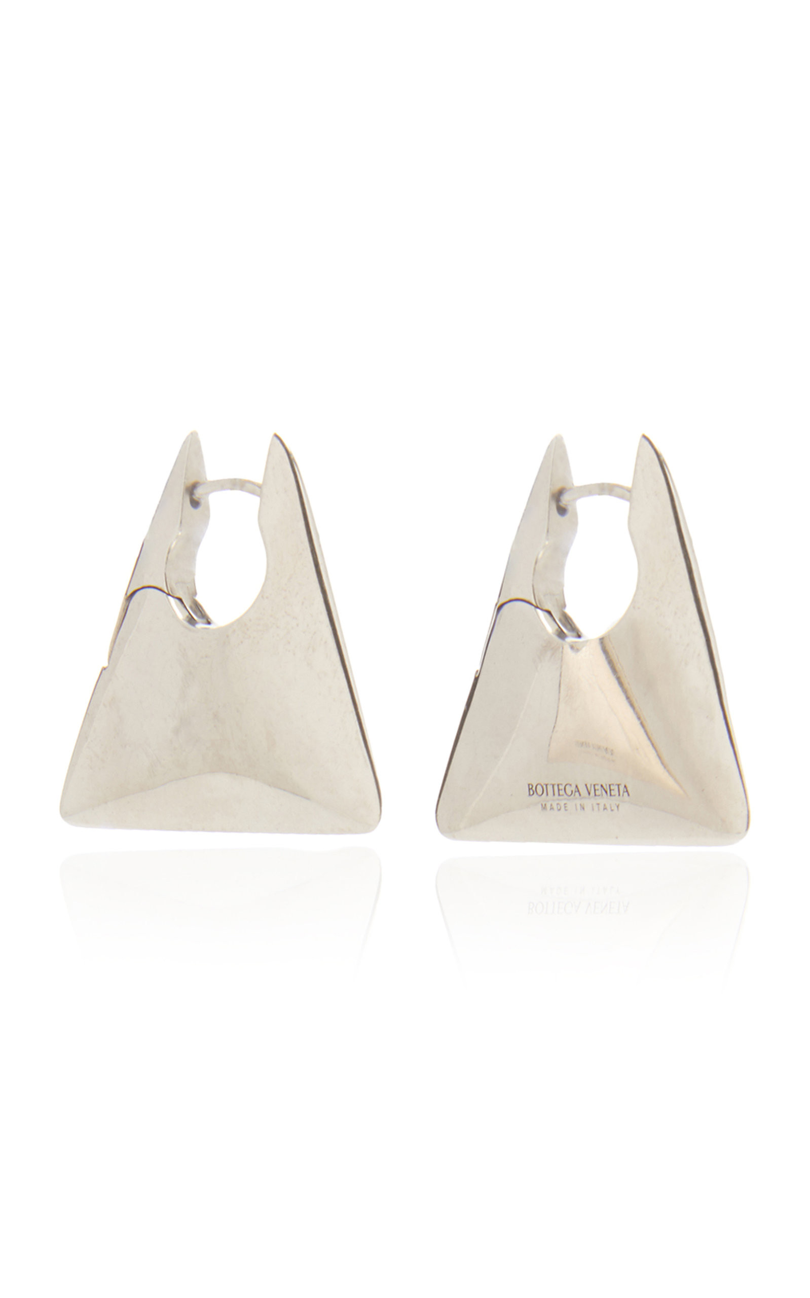 Silver Triangle Earrings | Moda Operandi (Global)