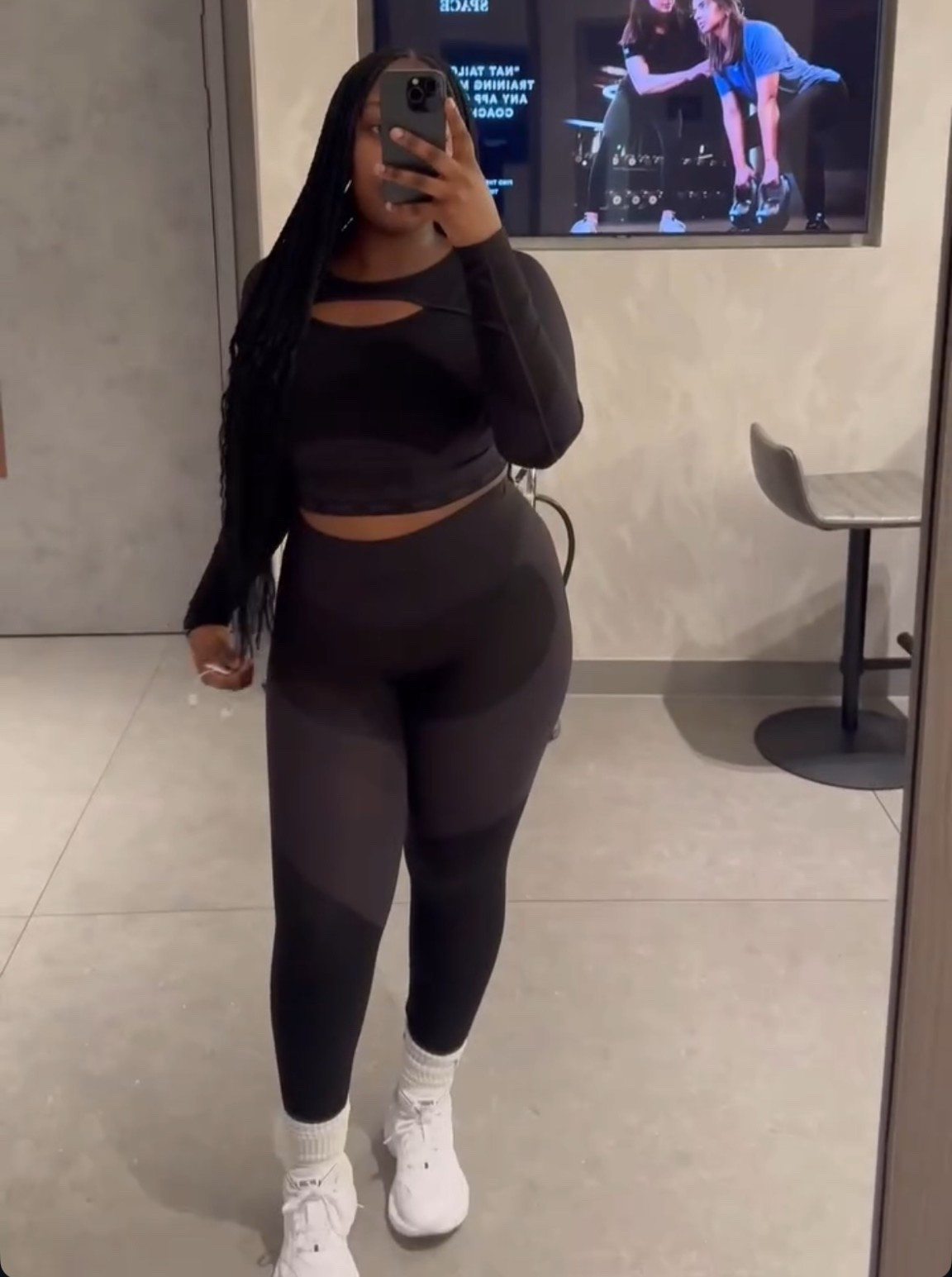 Figure hugging black gym legging set 🖤

Original set from Puma but I’ve attached very similar alternatives below 

#LTKmidsize #LTKcurves #LTKfitness