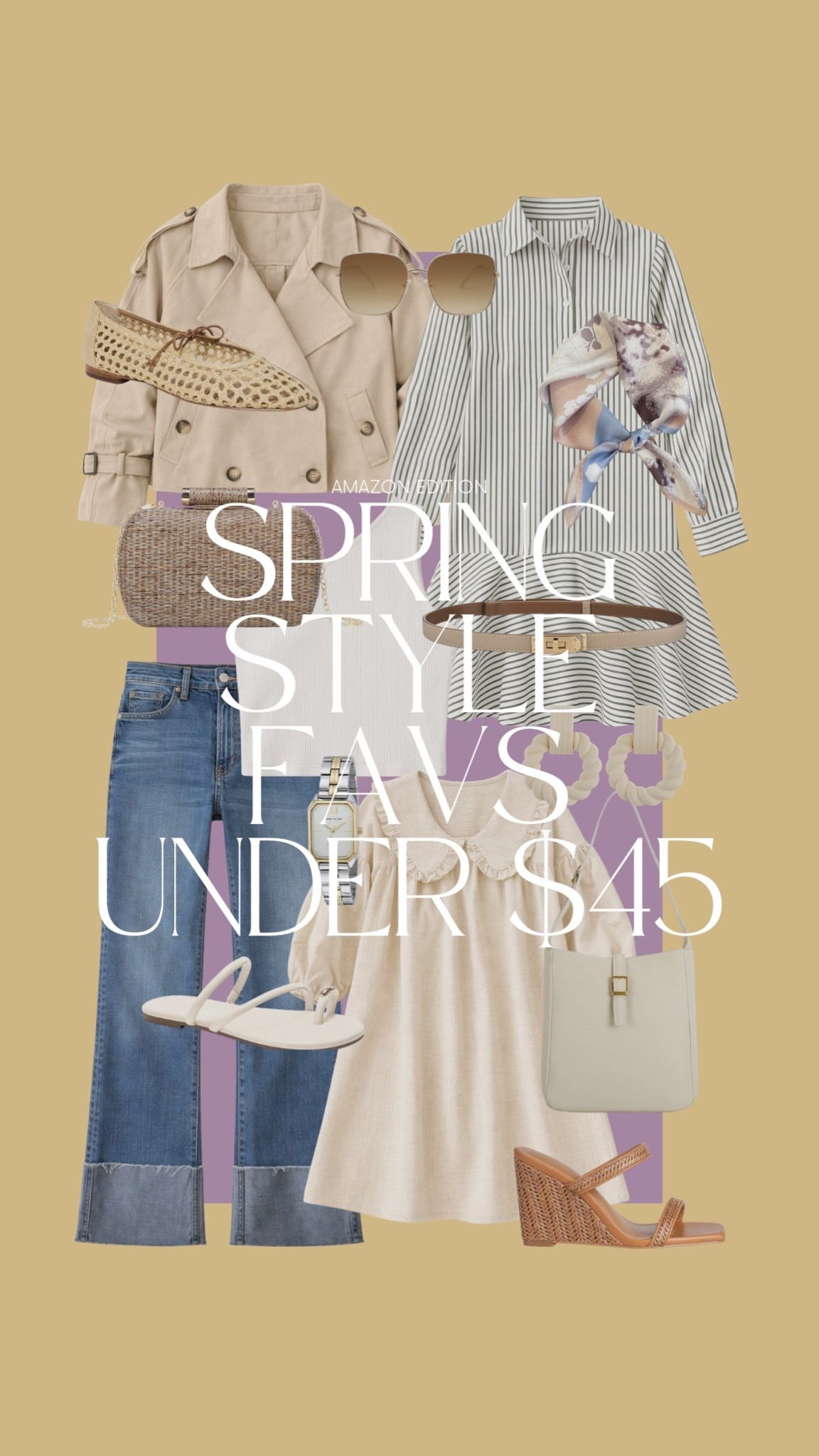 Spring style faves that don’t break the bank. These under $45 pieces are the ones I’m excited to wear all season.

#LTKPetite #LTKSeasonal #LTKgrwm