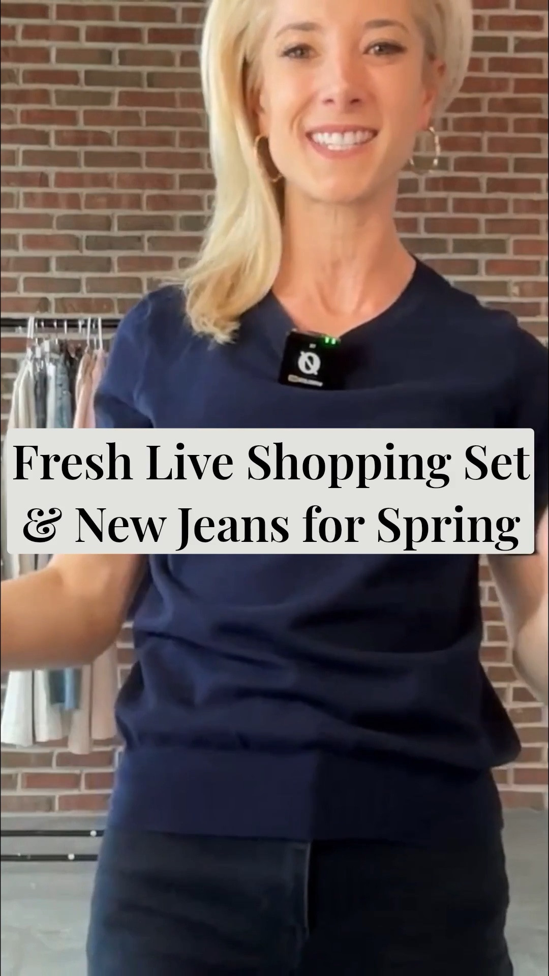 Fresh Live Shopping Set & New Jeans for Spring LTK seasonal refresh on My Chic Style Live LTK grwm live and LTK storytime volume up for comments, reviews and Amazon fashion try one for LTK ootd spring summer fashion and style 

#LTKootd #LTKgrwm #LTKstorytime