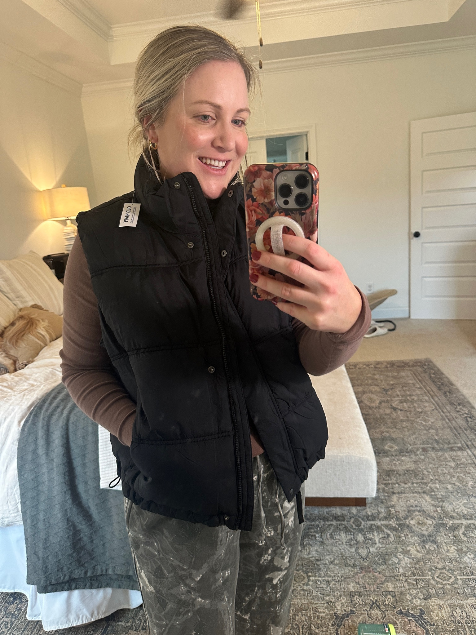 LOVE this vest from Old Navy! And SO cheap, just $20! The pockets fit ALL the things you need as a busy on the go mom. #ltksalealert 

#LTKmomlife #LTKFindsUnder50