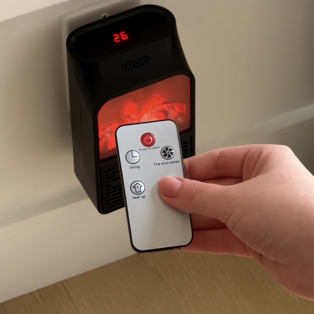 This tiny plug-in fireplace heater is my new winter obsession. It gives total faux-fireplace vibes without taking up any space — just plug it in, adjust the temp with the remote, and enjoy instant warmth and ambience. Perfect for bedrooms, offices, or anywhere you want that cozy glow without the cost. Small, powerful, and actually cute. 🪄✨
A must-have for chilly mornings!

⸻

Hashtags

#cozyhomefinds #wintermusthaves #amazonhomefavorites #smallspacefriendly #cozyvibesonly #budgethomefinds #pluginfireplace #homeaesthetic #warmandcozy #heatervibes #holidayhomefinds #amazoninfluencer #ltkhome #homeessentials #coldweathermusthaves #snugseason #trendyheidifinds #cozydecorideas #minifireplace #heatupyourspace

#LTKGiftGuide #LTKdayinmylife #LTKHoliday