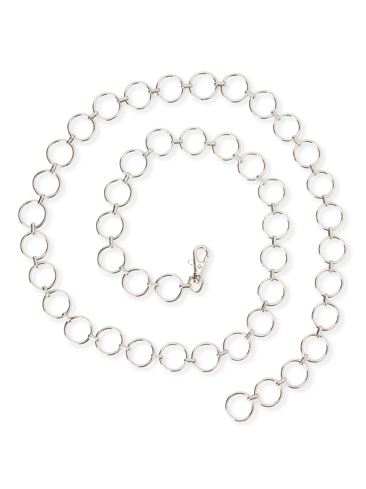 No Boundaries Women’s Circle Ring Belt Chain | Walmart (US)