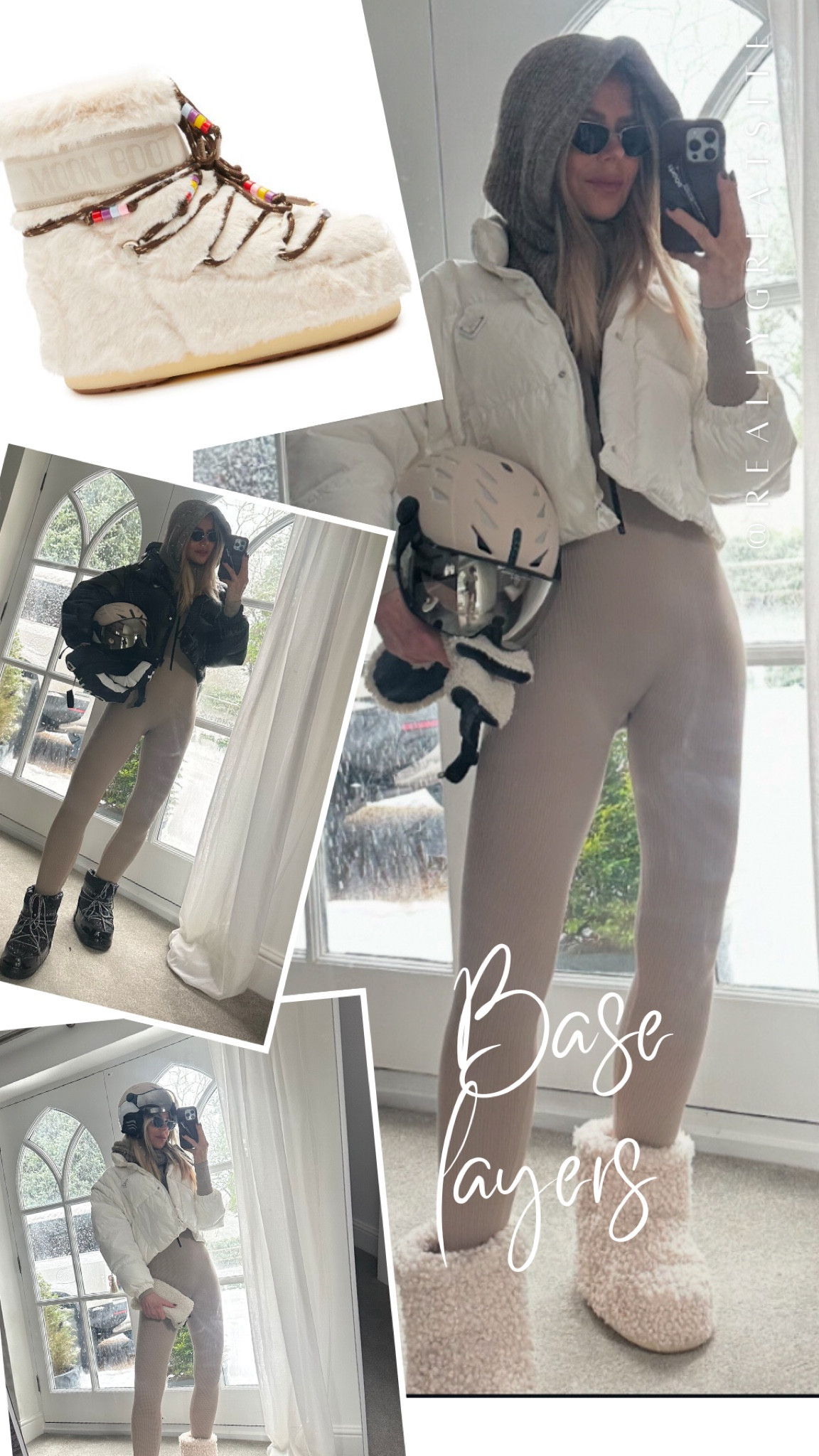 Ski base layers ⛷️ #moonboots #skiing #skistyle #skifashion #bognar #skiwear 

#LTKwinter #LTKeurope #LTKuk