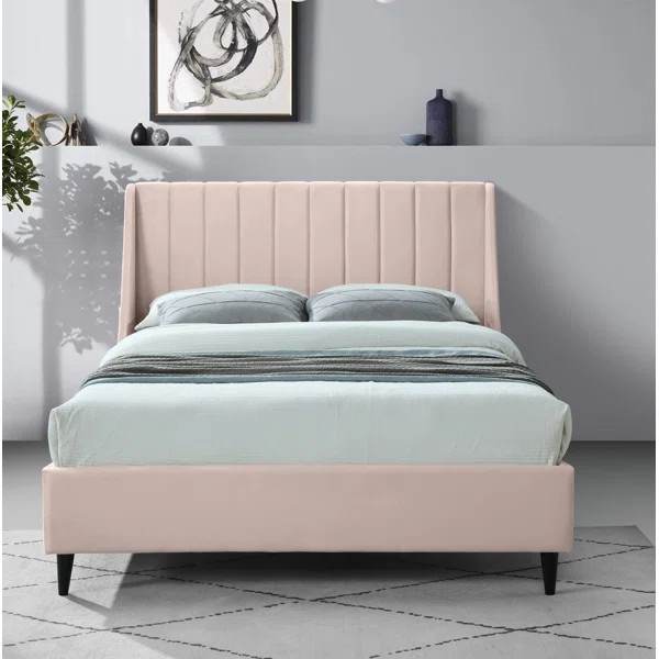Bernan Upholstered Low Profile Platform Bed | Wayfair North America
