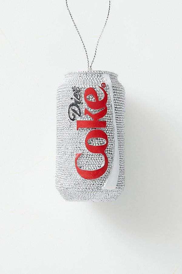 Coca-Cola® Glitter Diet Coke Ornament | Urban Outfitters (US and RoW)