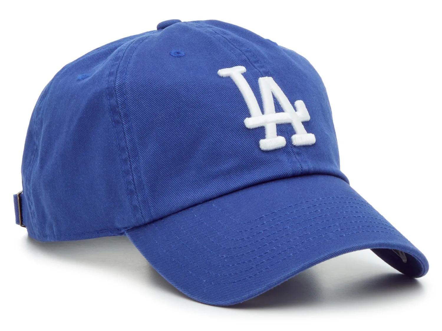 47 Los Angeles Dodgers Clean Up Baseball Cap | Women's | Blue | Size One Size | Hats | Baseball Cap | DSW
