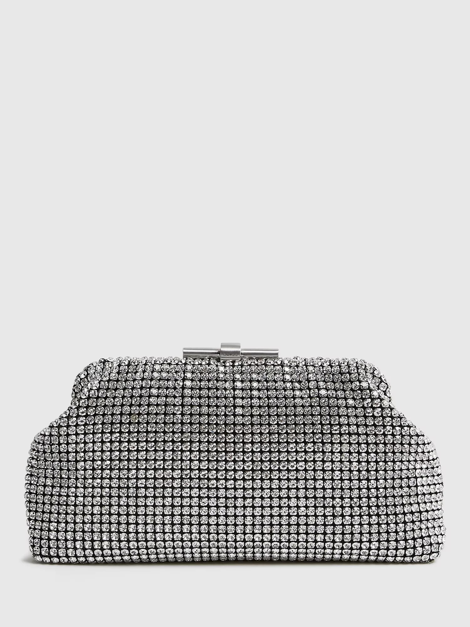 Reiss Adaline Crystal Clutch Bag | John Lewis (UK)