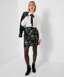 Boutique Embroidered Mini Skirt | Joe Browns