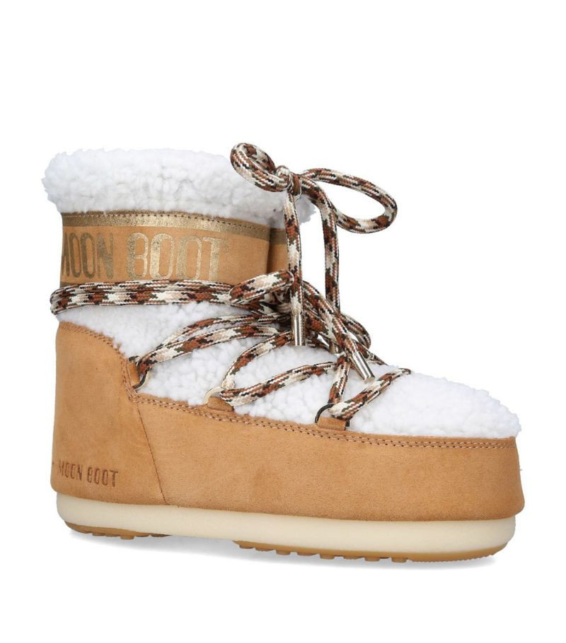 Moon Boot Shearling Mars Snow Boots | Harrods