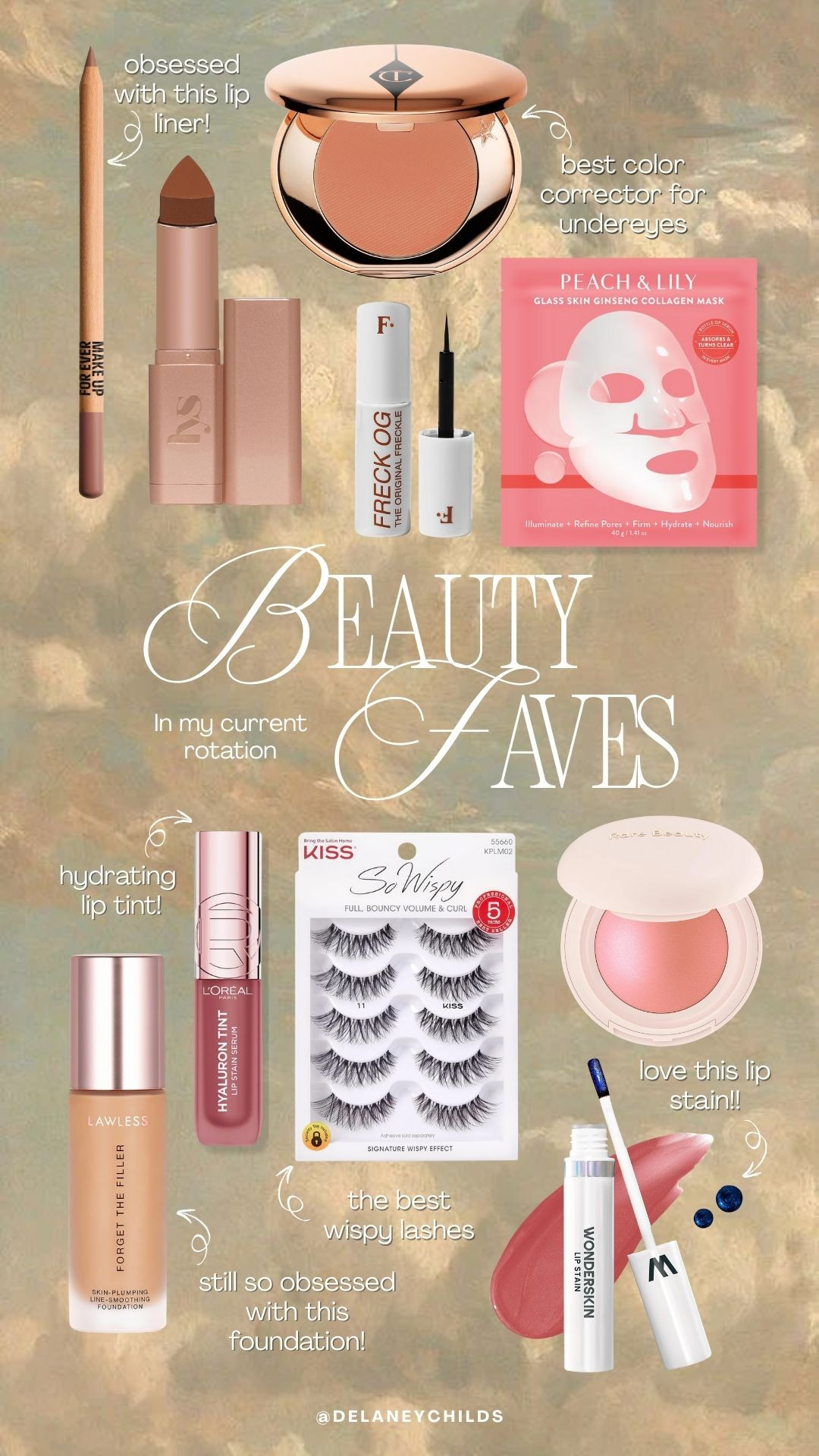 my current beauty faves from my routine 

 #LTKgrwm #LTKBeauty