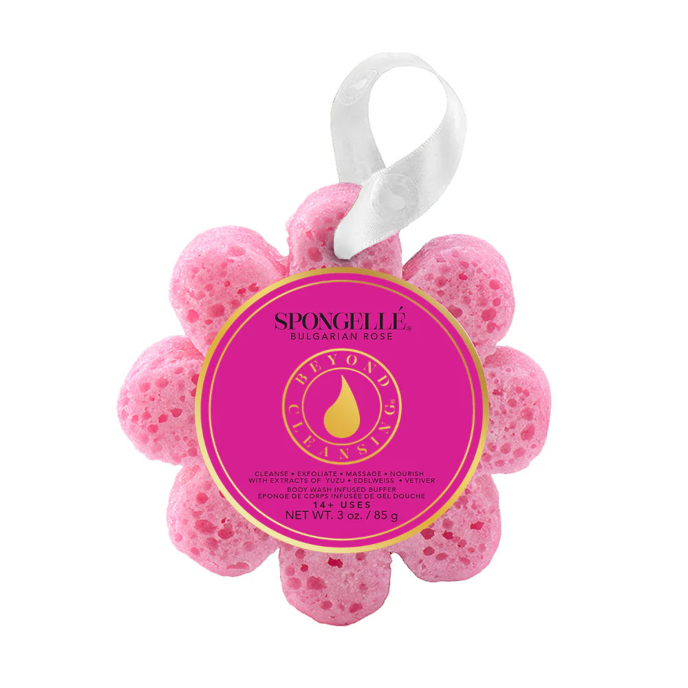 Bulgarian Rose | Wild Flower Bath Sponge | Spongelle