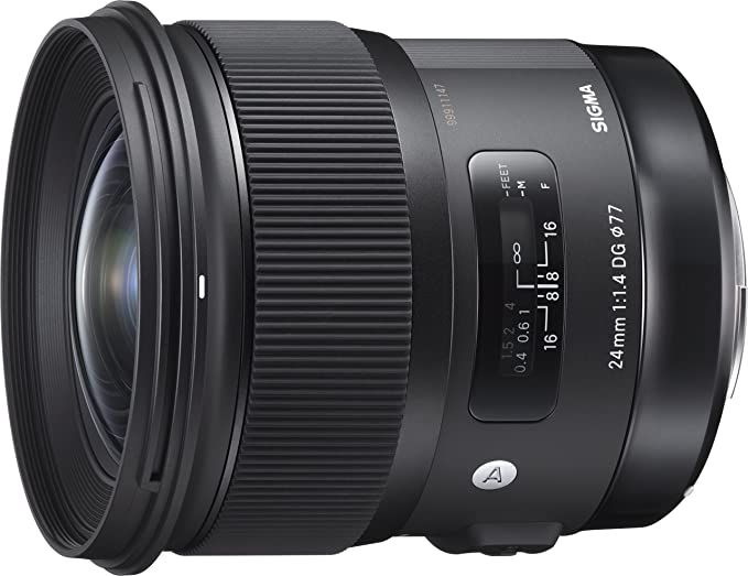 Sigma 24mm f/1.4 DG HSM Art Lens for Canon EF | Amazon (US)