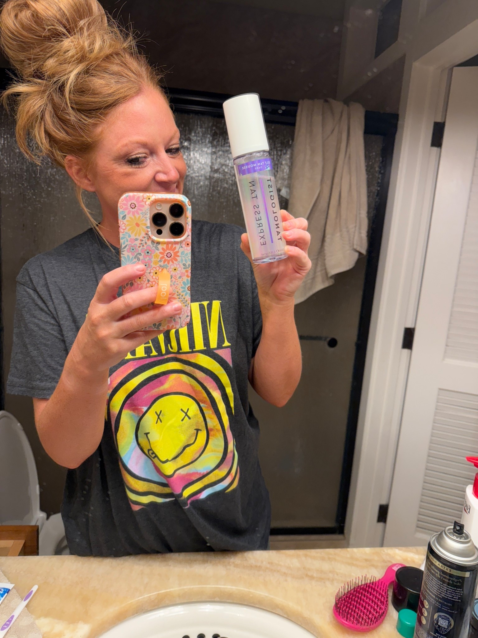 Bought this self tanner to use on vacation. I love that it goes on clear, doesn't transfer, and the smell is very minimal. For less than 20 bucks, it's worth a try!

#LTKBeauty