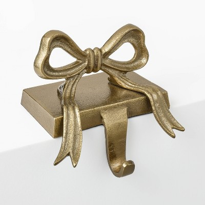 Brass Bow Stocking Holder - Threshold™ designed with Studio McGee | Target