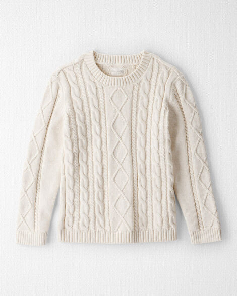 Kid Organic Cotton Cable Knit Sweater | Carter's Inc