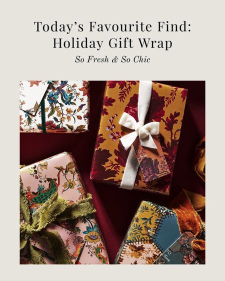 Beautiful non-traditional holiday gift wrap! Now on sale!
-
Anthropologie - Etsy - letterpress gift tags - wrapping paper - Christmas gift wrap - sale gift wrap - luxury gift wrap 

#LTKHoliday #LTKsalealert #LTKCyberweek