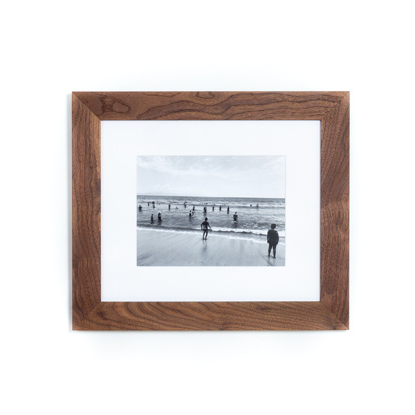 Wide Solid Walnut Wood Custom Frame | Framebridge | Framebridge