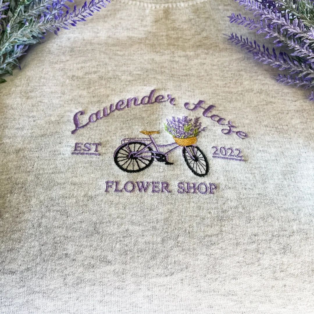 Lavender Haze Embroidered Sweatshirt | Etsy (US)