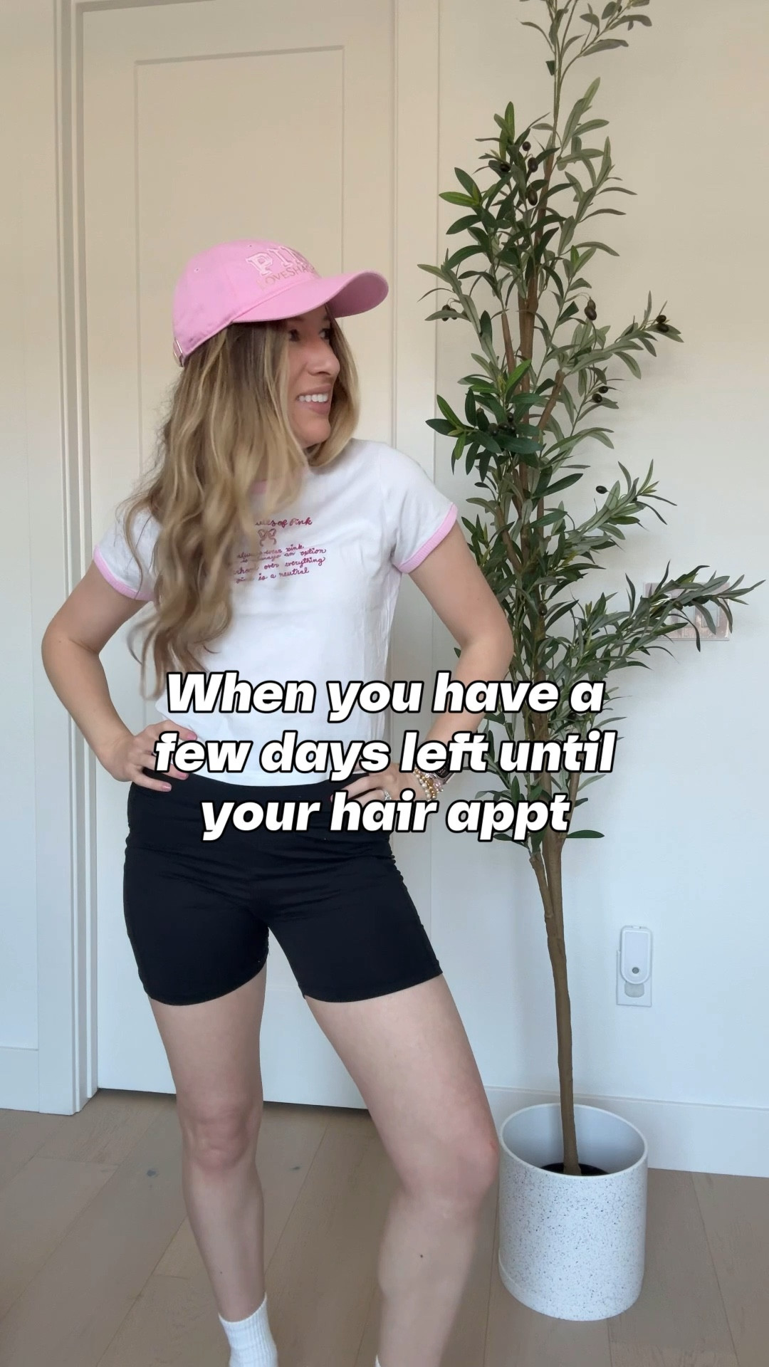 Loving the hat and tee from the Pink X LoveShackFancy collab 💗

The tee runs on the smaller side: I’m wearing a Small




#LTKFindsUnder50 #LTKActive #LTKStyleTip