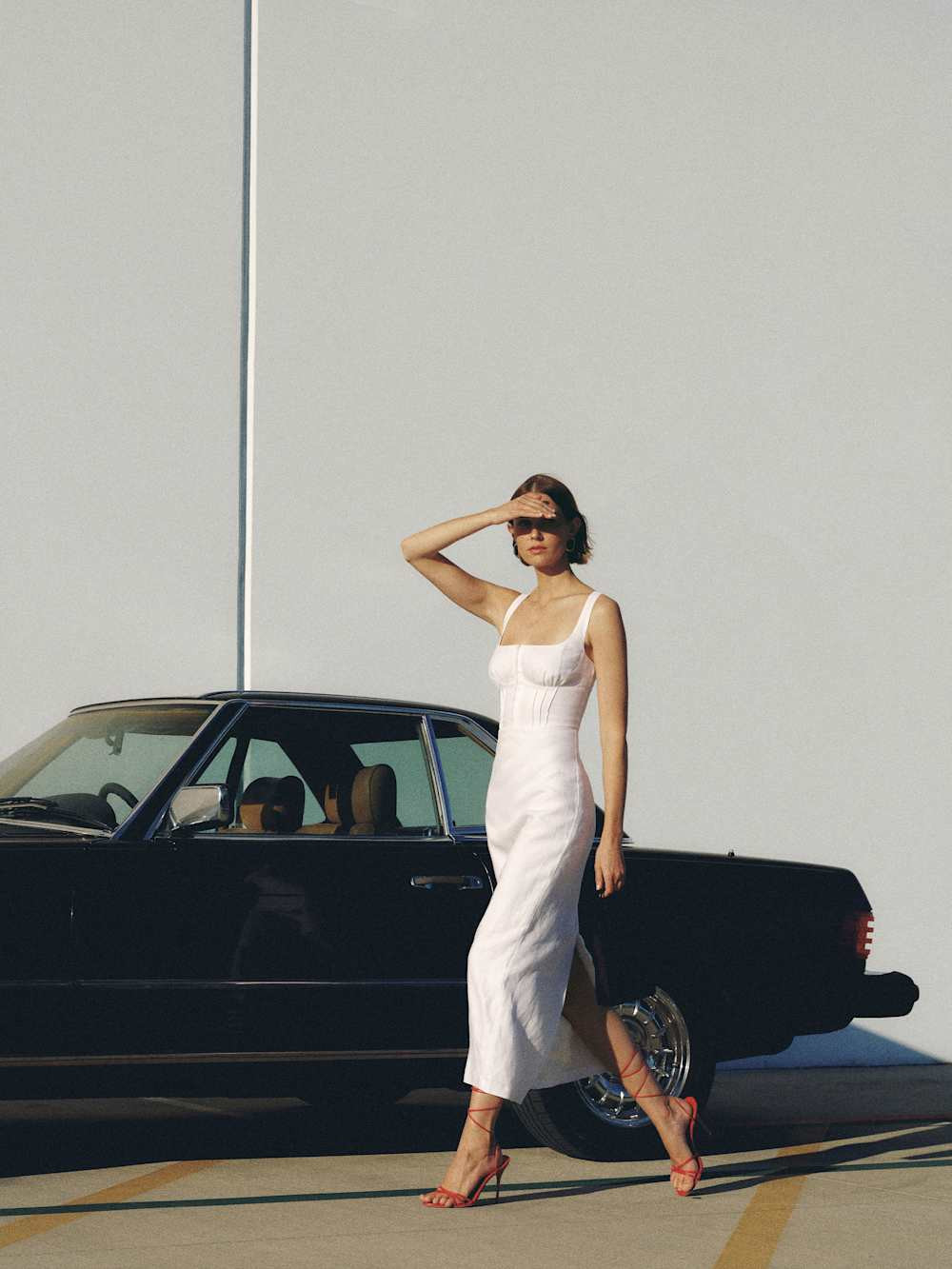 Lisa Linen Dress | Reformation (Global)