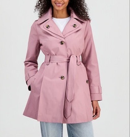 Effortless elegance for spring — this single-breasted belted trench coat from London Fog with hood adds sophistication and polish to any outfit. Ideal for traveling and work. ON SALE and under $120.

Keywords: Trench coat, single breasted trench coat, pink trench coat, work jackets, work outfits, travel outfits, travel outfits women, rain coat, spring coats, spring jackets, spring trench coat women, summer coats, summer jackets, summer outfits women, summer travel outfits 

#LTKSeasonal #LTKWorkwear #LTKTravel
