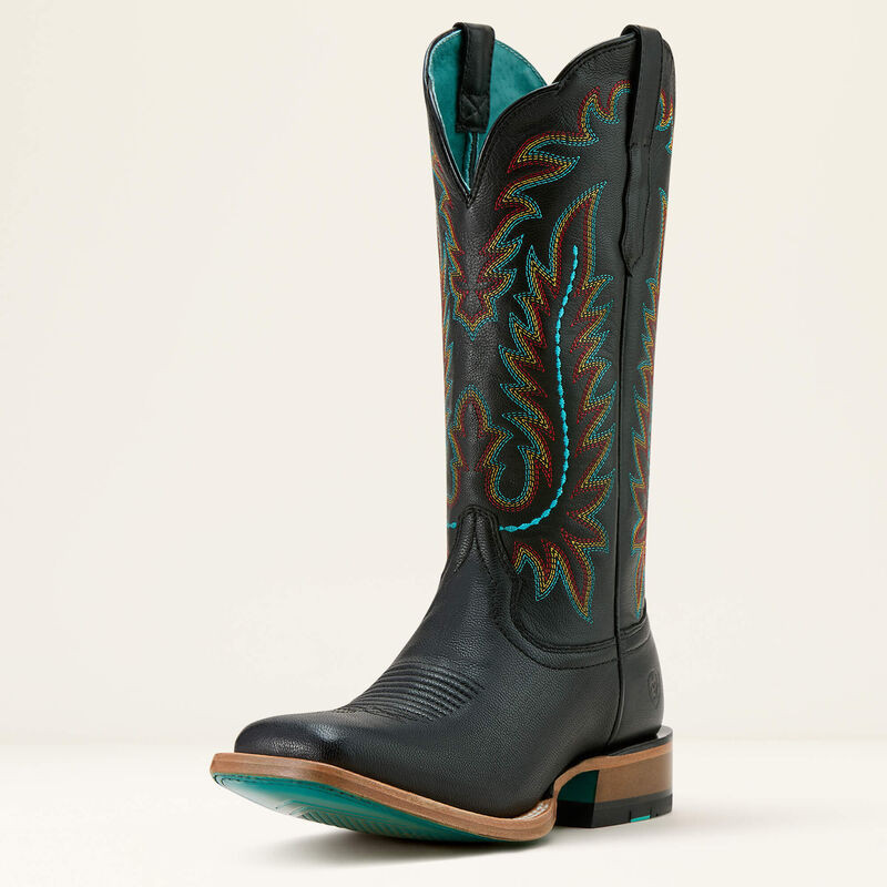 Frontier Tilly Wide Square Toe Western Boot | Ariat (US)