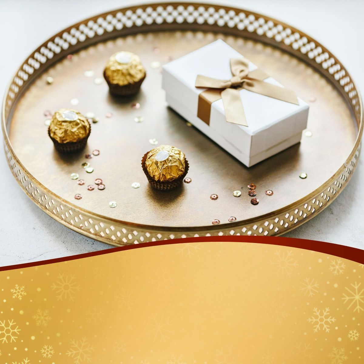 Ferrero Rocher Holiday Chocolate Gift Box - 5.3oz | Target