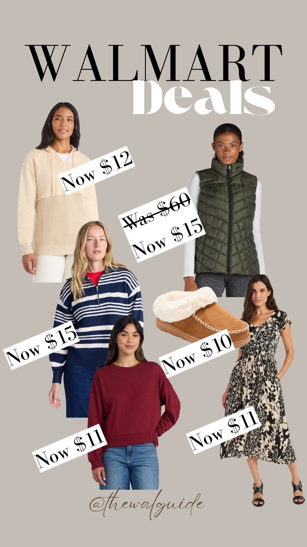 Walmart fashion deals. Holiday rollbacks. $15 and under  



#LTKFindsUnder50 #LTKSaleAlert #LTKootd