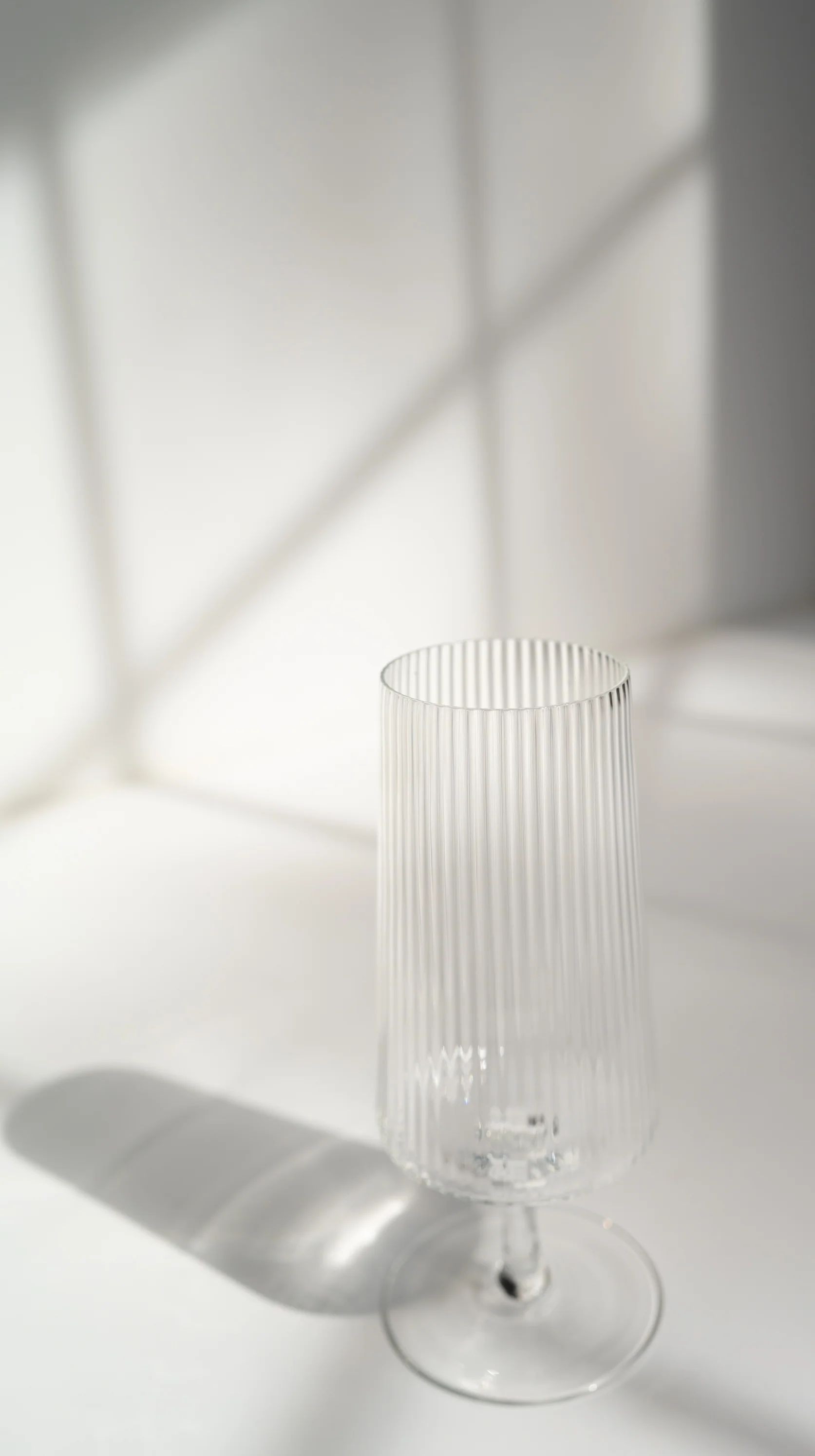 Fluted Textured Cocktail Glass | Sweenshots Studios