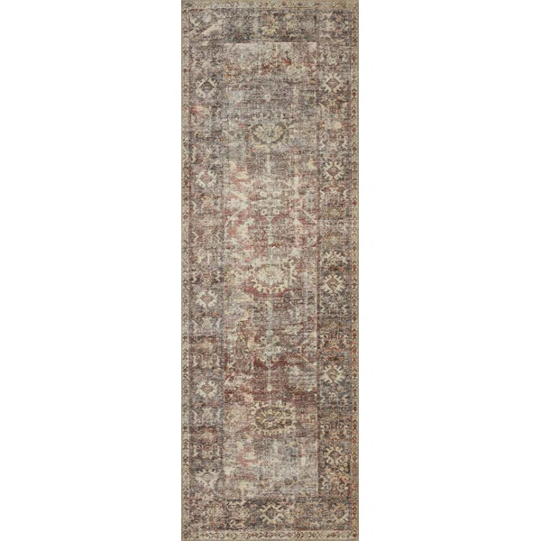 Amber Lewis x Loloi Georgie Bordeaux / Antique Area Rug | Wayfair Professional