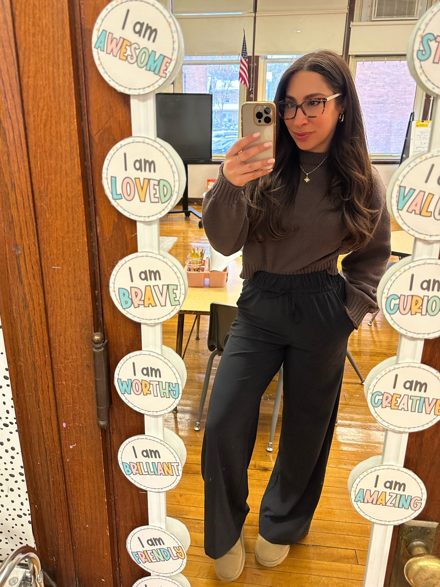 Sweater: S, Pants: XS

#LTKWorkwear #LTKActive #LTKStyleTip