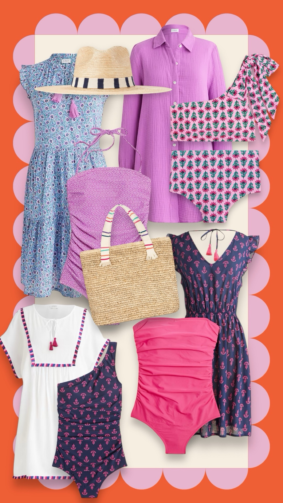 Spring fashion, women’s swimwear, swim coverups, J. Crew swim, beach bag, beach hat 

#LTKStyleTip #LTKSeasonal