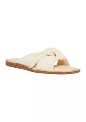 Anne Klein Women's Domani Knotted Slide Sandals, 6.5M | Belk