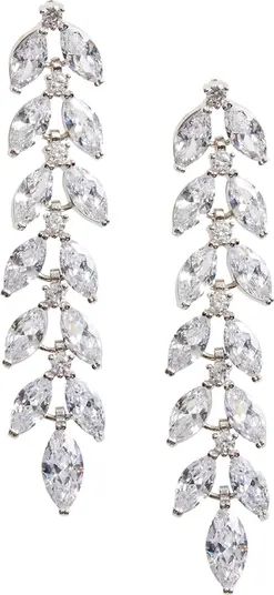 SAVVY CIE JEWELS CZ Marquise Drop Earrings | Nordstromrack | Nordstrom Rack