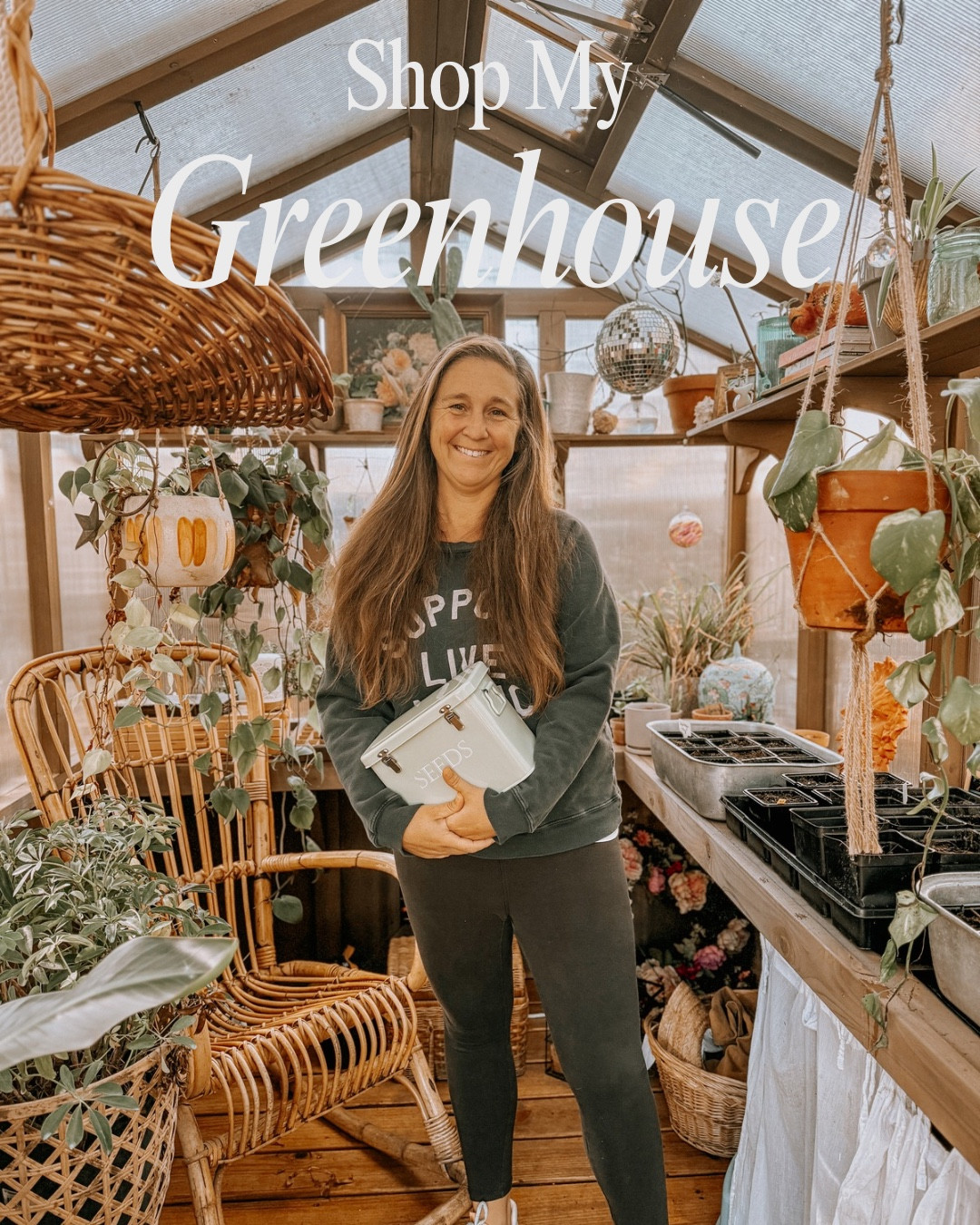 As the days get shorter and chillier, my greenhouse becomes the ultimate cozy retreat 🌿✨. Whether it’s starting winter seedlings, sipping tea surrounded by greenery, or escaping for a peaceful moment, this space is a game changer! Ready to make your own little sanctuary? I’ve linked my favorite greenhouse essentials, from grow lights and seed trays to stylish planters and comfy must-haves. Tap to shop and create your perfect winter escape! ❄️🪴

#GreenhouseGoals #CozyRetreat #WinterGardening #GreenThumb #LikeToKnowIt #LTKGarden #LTKHome


#LTKSeasonal #LTKCyberWeek #LTKHome