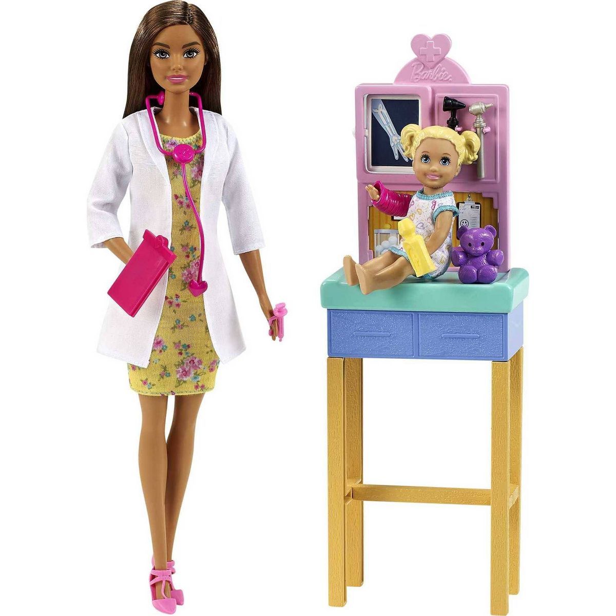 ​Barbie Careers Pediatrician Doll Playset | Target