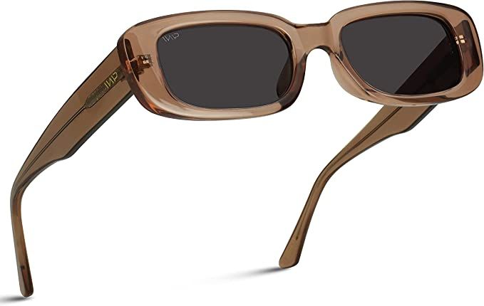 WearMe Pro - Trendy Polarized Rectangular Sunglasses | Amazon (US)
