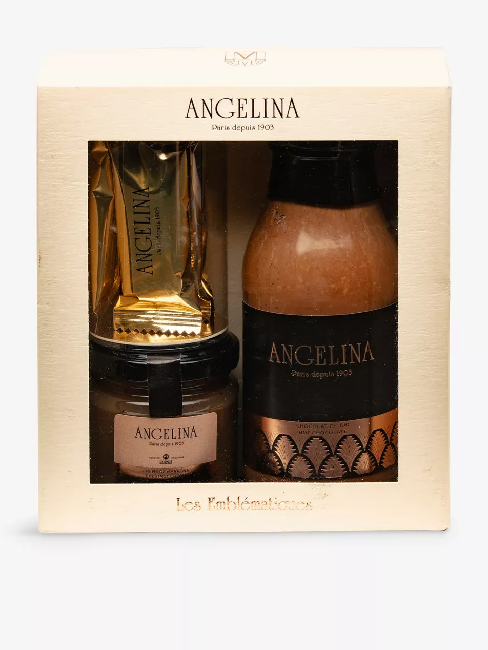 Les Emblématiques hot chocolate gift set 120g | Selfridges