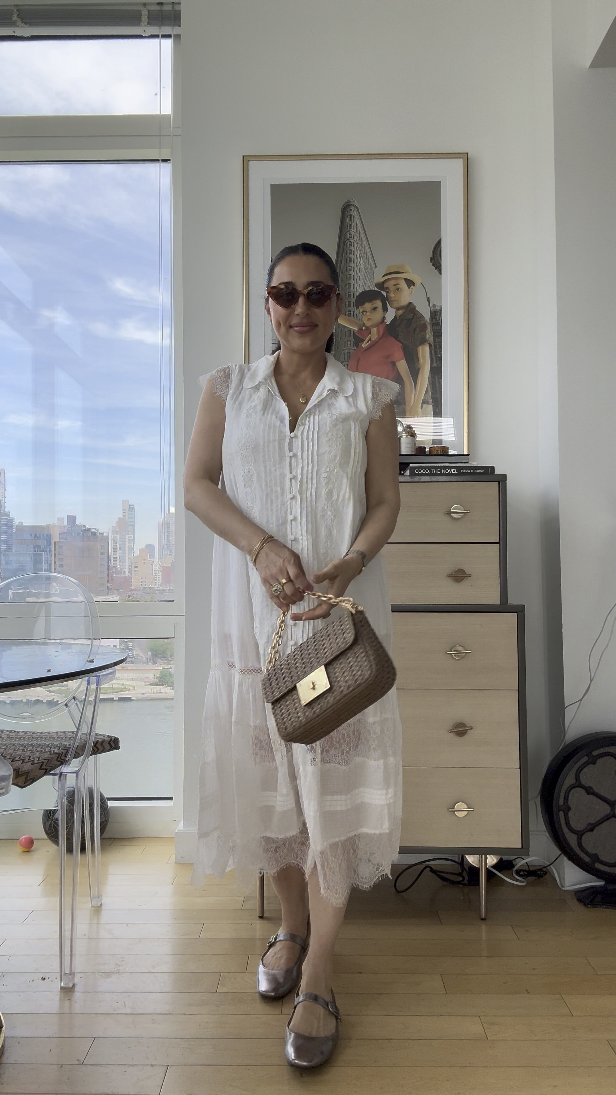 such an easy spring time look. linked my fave lace midi white dresses for you 

#LTKItBag #LTKStyleTip #LTKShoeCrush