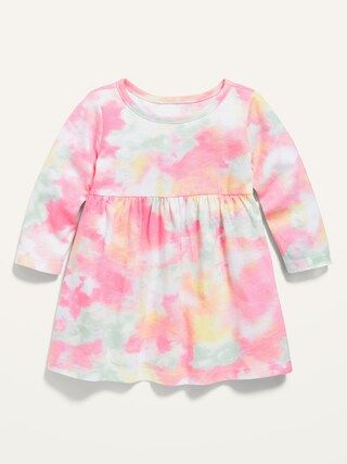 Long-Sleeve Printed Jersey Dress for Baby | Old Navy (US)