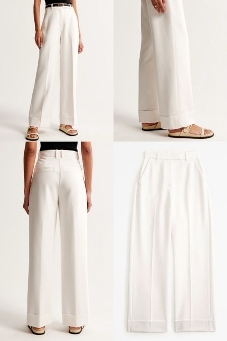 The perfect summer trousers 🥰🤍 #Abercrombie #Abercrombiesale #AFxLTK 

#LTKsalealert #LTKfindsunder50 #LTKfindsunder100