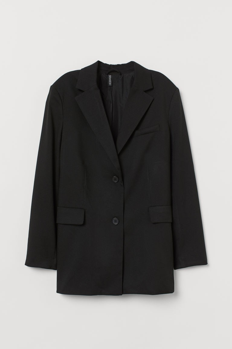 H & M - Oversized Blazer - Black | H&M (US + CA)